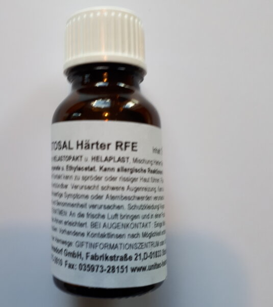 ELASTOSAL HÄRTER RFE 10g Flasche für Wassersportklebstoff / Wassersportkleber